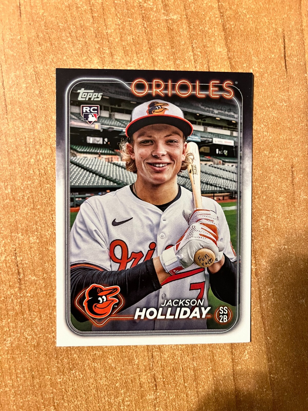 2024 Topps Series 2 - Variation Saw Cut #697 Jackson Holliday (RC 