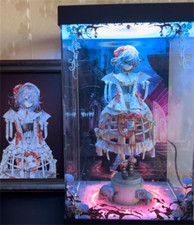 APEX Touhou Project Remilia Scarlet Blood Ver. Figure LED Display Case New