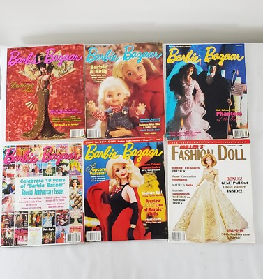Lot of 5 Vintage Barbie Bazaar & 1 Barbie Theme Miller's Lot of 5 Vintage Barbie Bazaar & 1 Barbie Theme Miller's