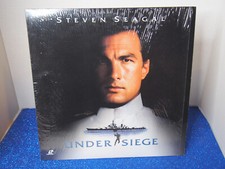 "Under Siege" Widescreen Edition Laserdisc LD - Steven Seagal