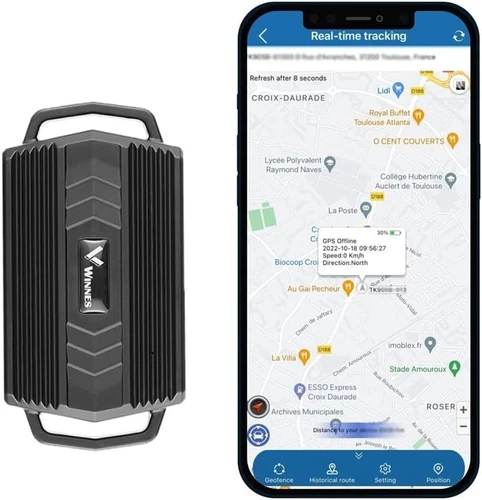 Winnes GPS Real Time Tracker | Strong Magnet | TK935