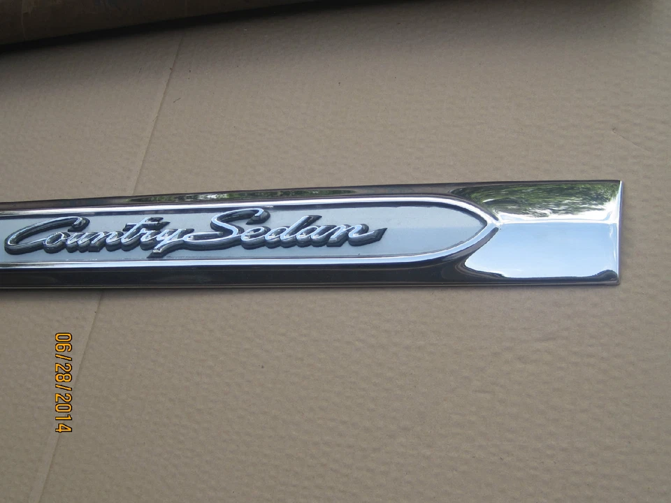 Ford Galaxie Country 1964 sedán vagón guardabarros delantero moldeado, derecha, ¡nuevo! moldura Foto 2 de 3