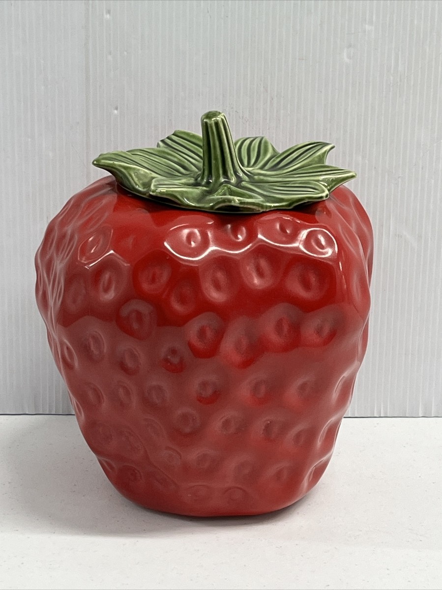 Metlox / McCoy? Pottery Strawberry Cookie Jar #263 USA | eBay