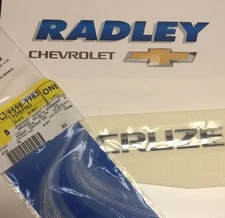 Chevrolet GM OEM 11-15 Cruze Trunk Lid-Emblem Badge Nameplate Left 95989983 NEW