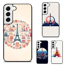 Protective Case at night logo Eiffel Tower For Samsung Galaxy Z Fold Flip