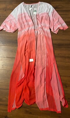 Jantzen Ombré Swimsuit Cover Size Large NWT 