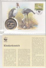 Wwf 1987 Malawi Klunkerkranich Numisbrief