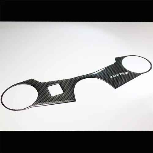 Handle Yoke Cover Gel Protector Sticker 05-08 Suzuki GSXR 1000 Carbon Fiber Look - Foto 5 di 6
