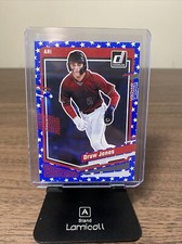 2023 Donruss Baseball Druw Jones Base Independence Day Parallel #91