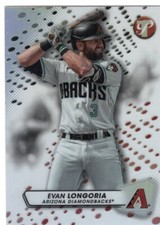 2023 Topps Pristine Baseball Evan Longoria Refractor SP Card #128