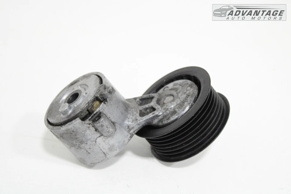 2012-2014 AUDI A7 QUATTRO ENGINE ACCESSORY DRIVE BELT TENSIONER W/ PULLEY OEM - Image 3 of 4