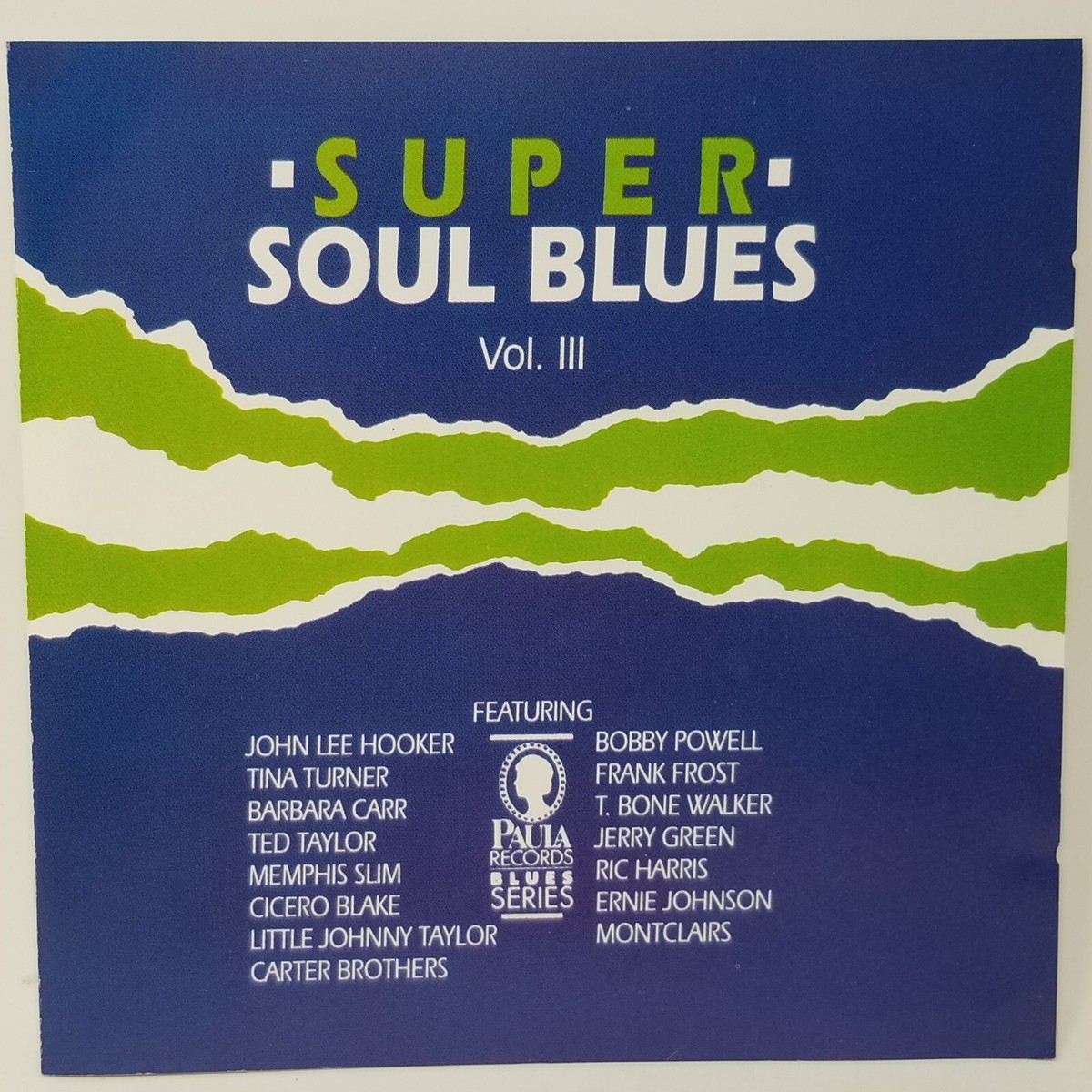 Super Soul Blues Volume 1 2 3 CD x3 + Case Near Mint + Free Outer