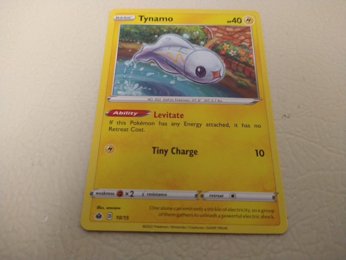tynamo pokemon card mcdonalds - McDonald's Collection 2022 - Pokemon Tynamo - 10/15 -