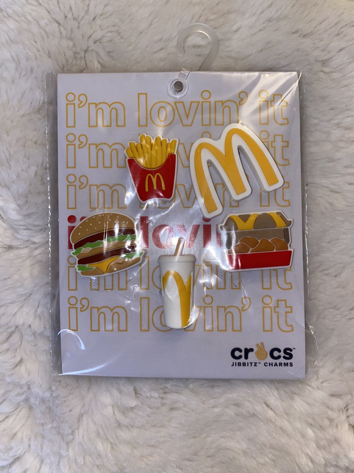 Mc’donald’s  X Crocs Jibbitz Charms 5-Pack  Limited Edition - Sold Out New