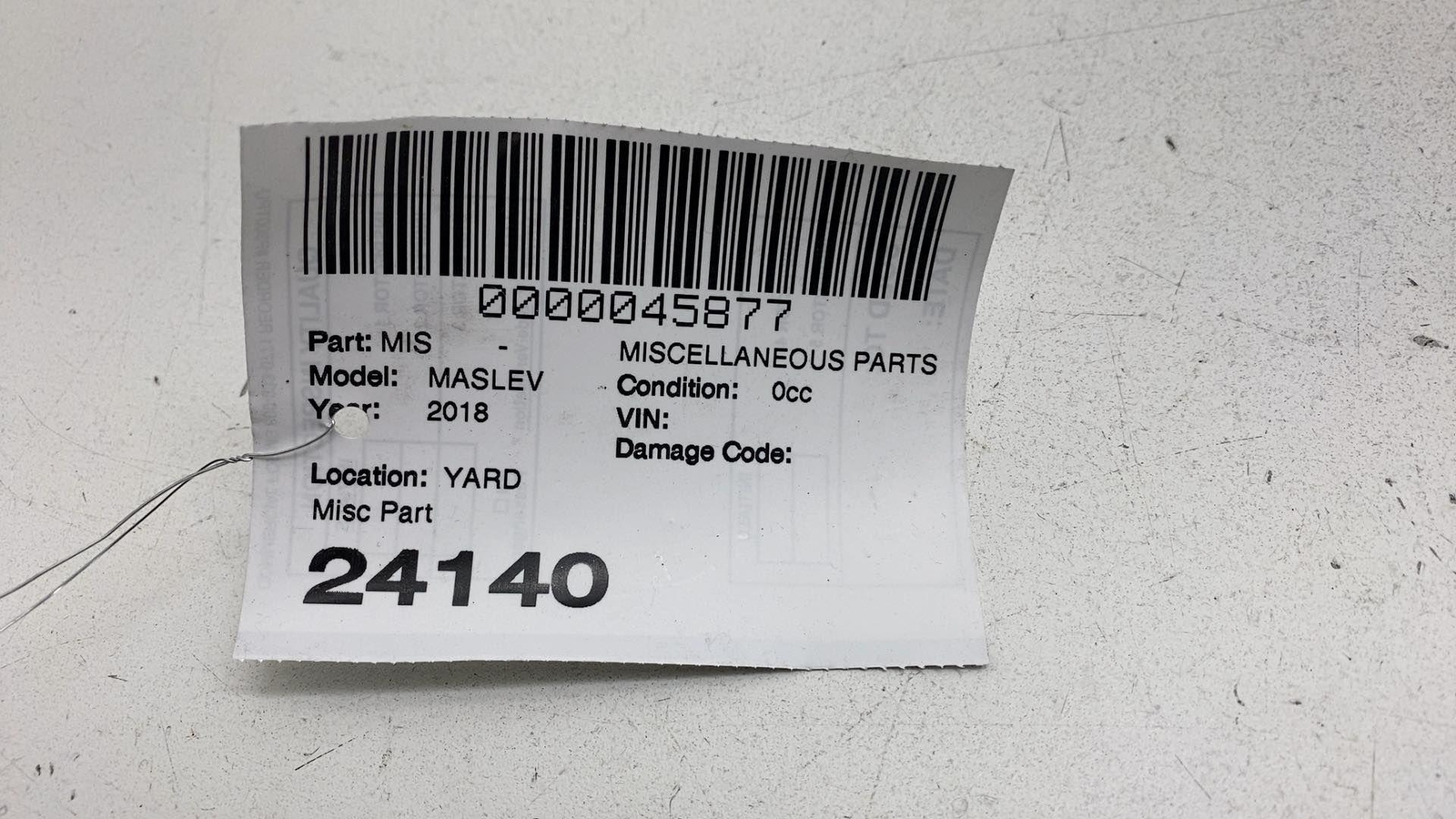 ⭕ 2017-2020 Maserati Levante Keyless Entry Remote FOB Transmitter Assembly OEM