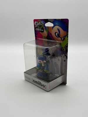 Splatoon Inkline Boy Garcon Inkling Amiibo 3DS Wii U Switch Neu & Unbenutzt