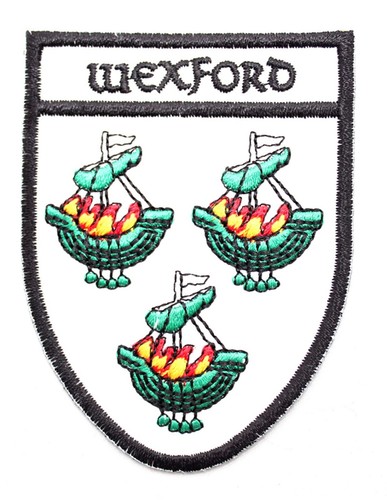 Irish County Crest Patches, Ireland Embroidered Patches, Sew On Iron On Patch - Picture 22 of 29