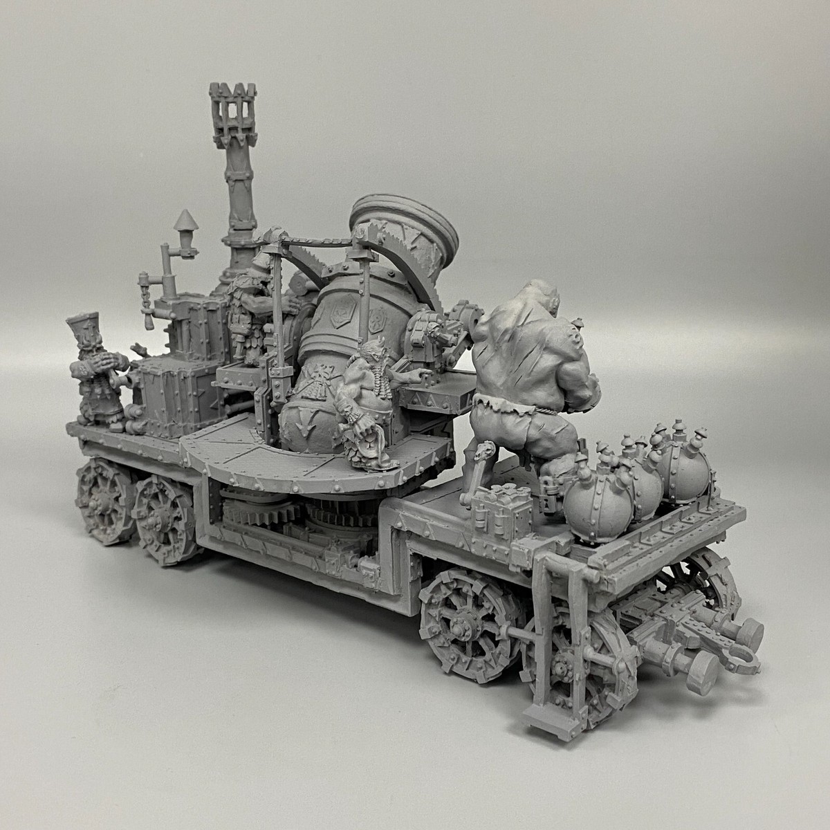 DREADQUAKE Mortier Nains Du Chaos – Forge World – Warhammer – Figurine Peinte (Occasion)