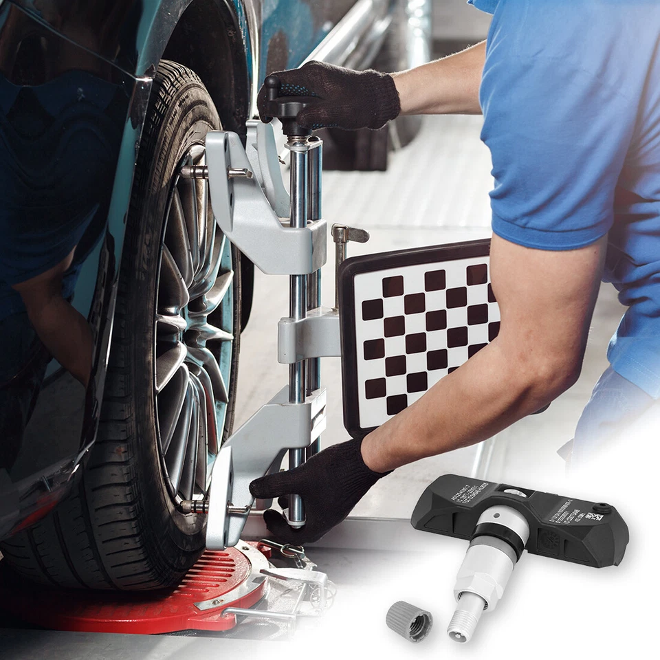 Sensor de sistema de monitoramento de pressão dos pneus A0025408017 433MHz para Mercedes-Benz E350 - Imagem 3 de 4