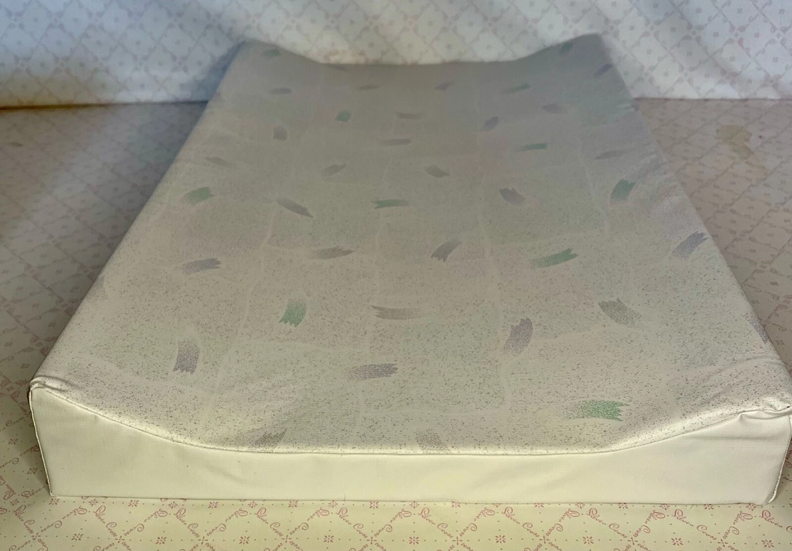 Silver Cross Themed Baby Wedge Changing Mat - Pastel Dash Wedge Shaped Mat
Opens in a new window or