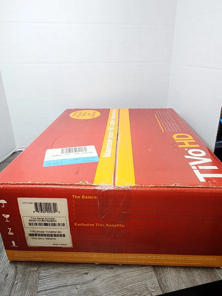 TiVo Series3 20 Hour HD Digital Video Recorder TCD652160 2-Channel DVR NEW - Image 3 of 4