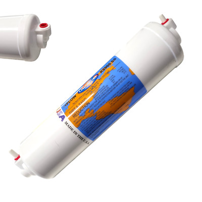 Omnipure K5505-SS Inline Sediment Filter 5mic - 10 x 2.5 Port 1/4 QC