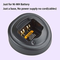 Base No Power Supply For Motorola Gp360 Walkie Talkie Ni-mh Battery Charger Base No Power Supply For Motorola Gp360 Walkie Talkie Ni-mh Battery Charger