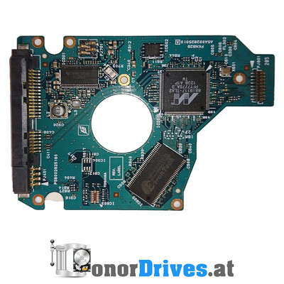 Toshiba Datenrettung-Data Recovery - PCB A5A00282501 0 Rev. A 2.5'' Logic board*