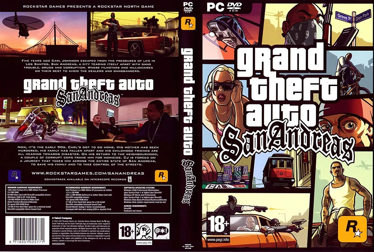 Buy Grand Theft Auto: San Andreas Rockstar