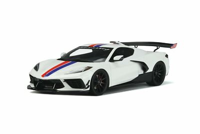 1/18 Chevrolet Corvette C8 Hennessey 2021 Artic White Model by GT