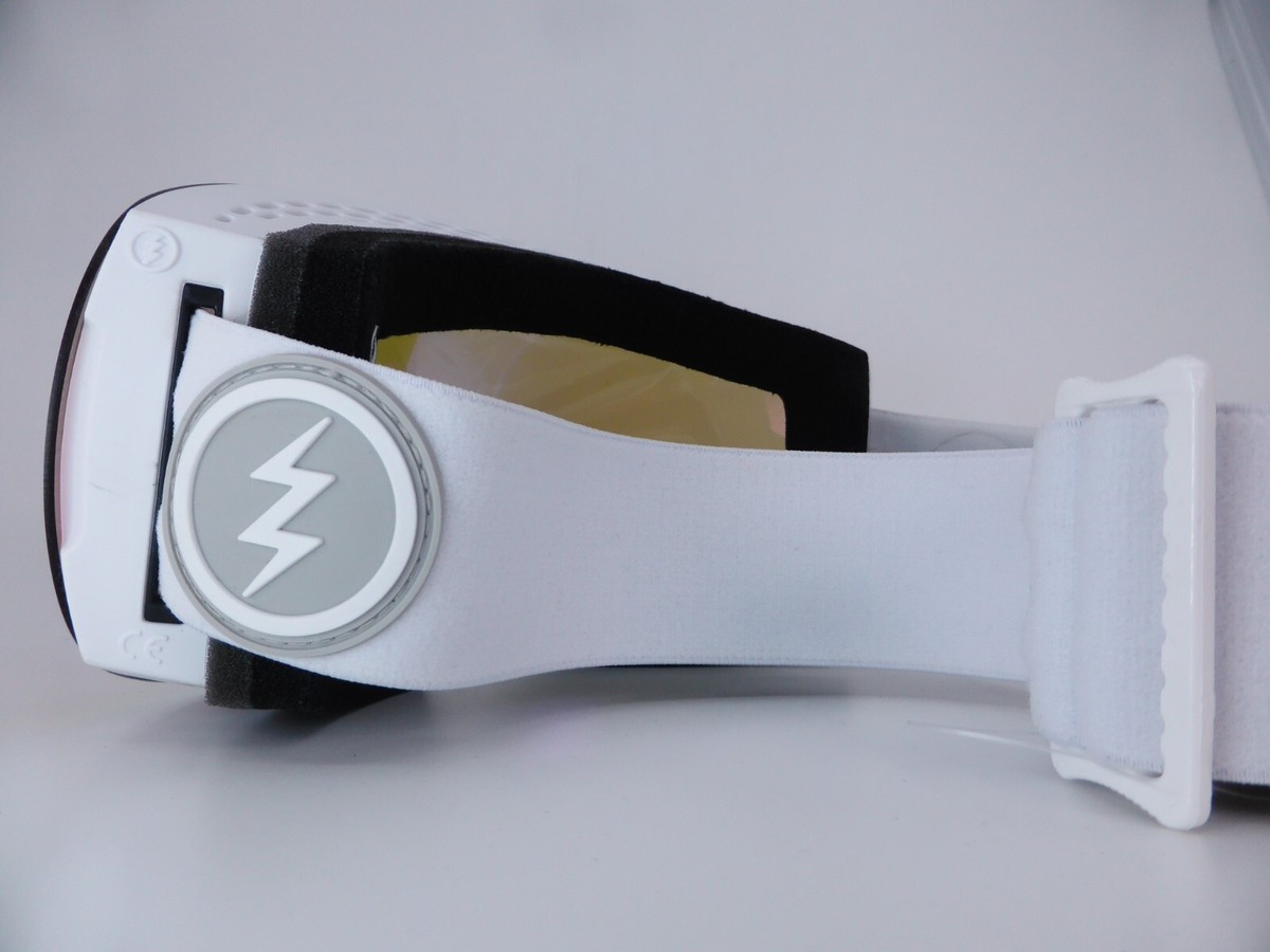 Electric Snow Goggle EG3 Matte White - Brose/Pink Chrome Lens VLT