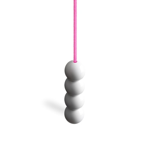 Cuerda de cable de tracción de luz, mango y conector estilo guijarro. Divertidos colores de cordón. - Imagen 8 de 28