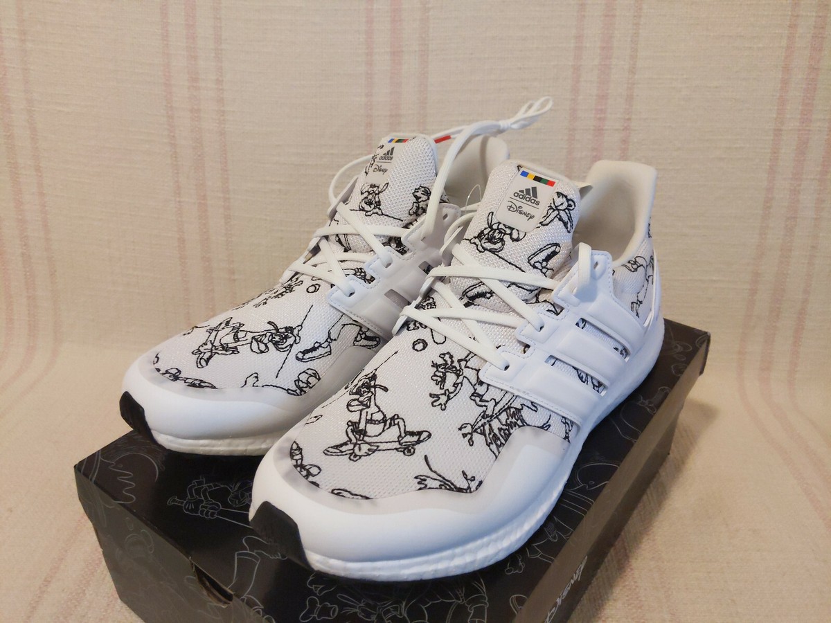 adidas UltraBoost DNA x Disney Goofy Pack White Black FV6049 Men's