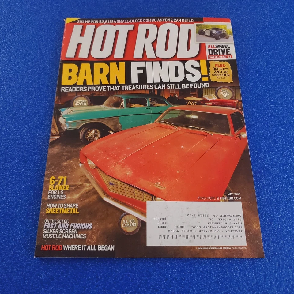 HOT ROD MAY 2009: BARN FINDS! READERS PROVE THAT TREASURES CAN STILL BE FOUND - Image 3 of 4