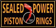 Sealed Power Piston Rings Metal Sign 12x24