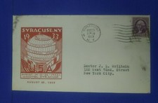 Syracuse Convention Universal Stamp Assoc.  Hotel Syracuse 1933