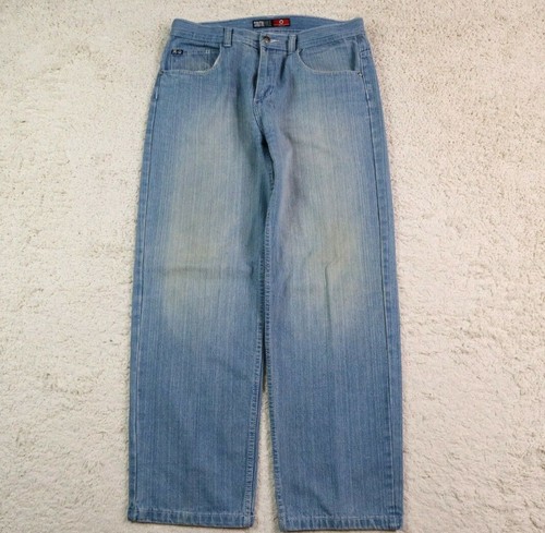 Southpole Jeans Mens 46x34 Gray Denim 