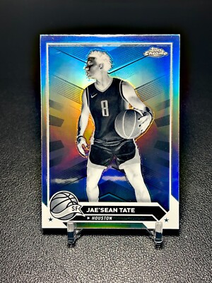 2023-24 Topps Chrome Jae'Sean Tate #145 Negative Refractor