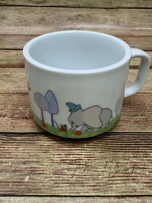 Dumbo Walt Disney Productions Coffee Mug Tea Cup DD Japan Vintage