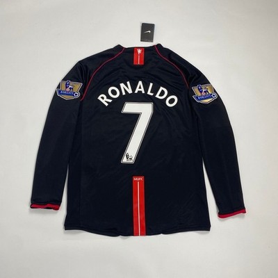 Manchester United 07/08 Away Jersey Long Sleeve   Ronaldo #7
