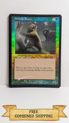 Grizzly Bears 7th Edition Foil ...sku: DA28