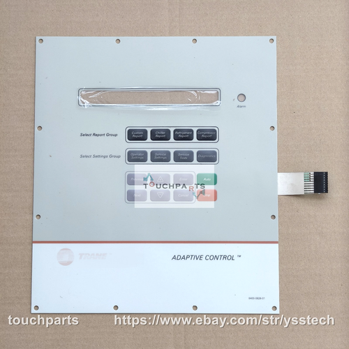 9-Pin Keypad Membrane for TRANE Chiller Adaptive Control Panel 6400 ...