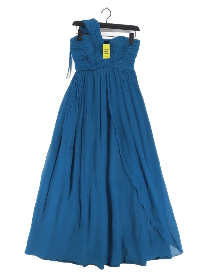 Coast Maxi Dress UK10 in Blue