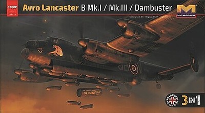 HK-Models AVRO Lancaster B Mk.I/III Dambuster - Plastic Model Airplane Kit