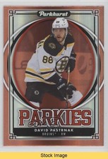 2023 Upper Deck Parkhurst Parkies Red Achievement David Pastrnak #P-44 READ hj3