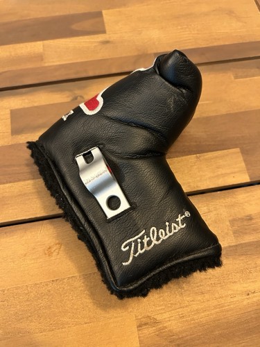Scotty Cameron/Titleist Red X REDX Putter Headcover Golf Head cover AM&E Black⛳