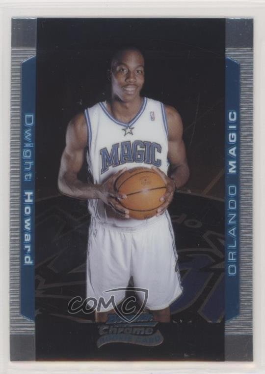 2004-05 Bowman Draft Chrome Dwight Howard #129 Rookie RC HOF 12g7