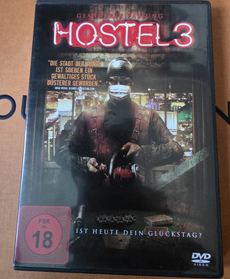sony pictures Hostel 3 DVD Geänderte Fassung Horror FSK 18 Deutsch Pardue