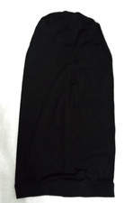 18 1/2 inches long Black Dreadlocks Socks for Dreads Braids Women Men Closed