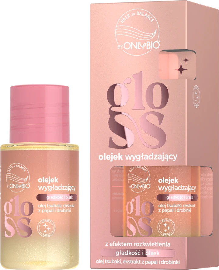 OnlyBio Gloss Smoothing Shine Oil Shimmering Water Surface Effect 20ml
